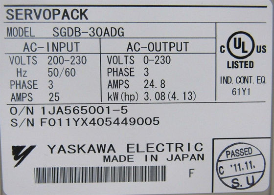Yaskawa SGDB-30ADG Servo-entraînement industriel original tout neuf
