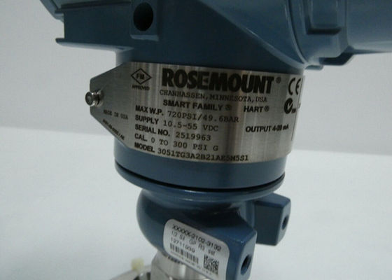 ROSEMOUNT 3051TG3A2B21AE5M5S1 Émetteur de pression à jauge en ligne 0-300PSI