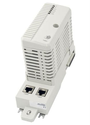 Le module de communication de l'interface Ethernet d'INSUM est utilisé pour la communication de l'émetteur-récepteur.