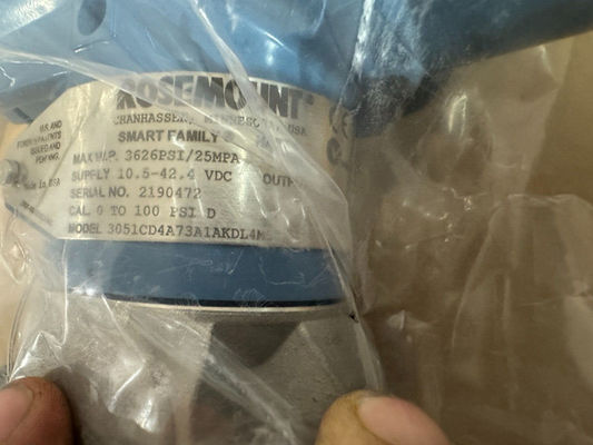 ROSEMOUNT 3051CD4A73A1SKDL4M5 Émetteur de pression différentielle 0-100 PSI D