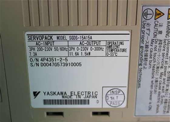 Japon Yaskawa SGDS-15A15A Servo Drive tout neuf dans la boîte d'origine