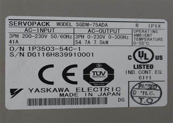 SGDM-75ADA Yaskawa Industrie Servo entraîneur tout neuf en original