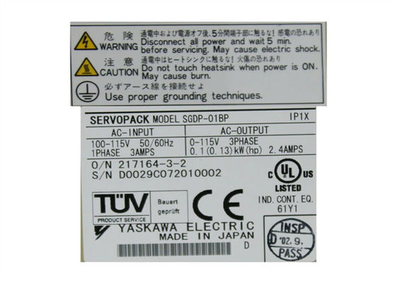 SGDP-01BP Yaskawa Industrial AC Servo Drives toute nouvelle boîte originale