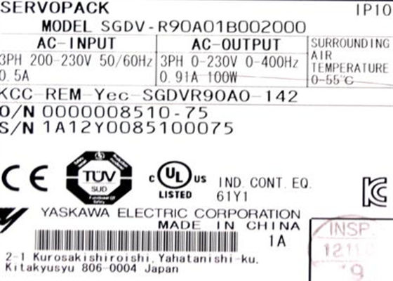 Yaskawa SGDV-R90A01B002000 AC Servo Drive tout neuf et original