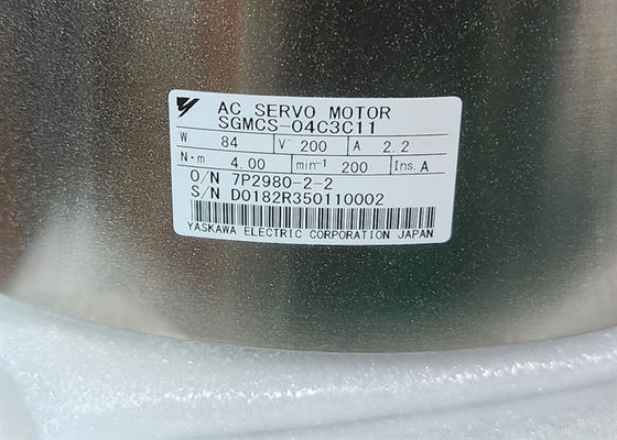 SGMCS-04C3C11 Yaskawa tout nouveau moteur AC Servo dans la boîte d'origine