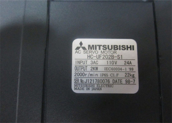Le moteur de servo industriel MITSUBISHI HC-UF202BW01-S4 est de 2 kW