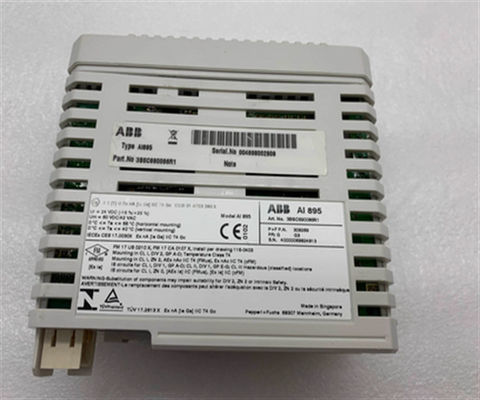 AI893 3BSC690141R1 Module d'entrée analogique Module d'alimentation électrique redondant