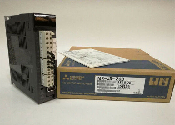 Mitsubishi Melservo MR-J3-20B Servo à courant alternatif industriel 200W Sortie 170V 1,5A Entrée 200-230V