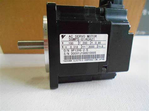 Servo-moteur à courant alternatif de 220V Yaskawa SGMPS-01ACA21 tout neuf