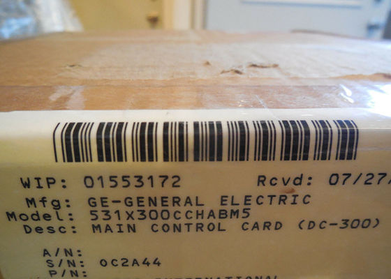 GE 531X300CCHABM5 comme surface de carte de commande comprenant six indicateurs LED