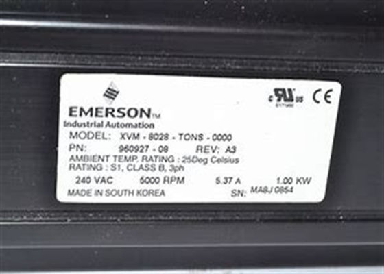Emerson XVM-8028-TONS-0000 Servo moteur de 1 kW tout neuf