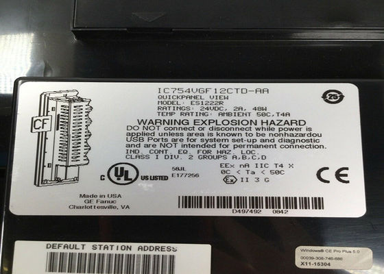 GE IC754VSI12CTD ES1222R IC754VGF12CTD alimenté par un câble d'alimentation 12 ou 24 VDC