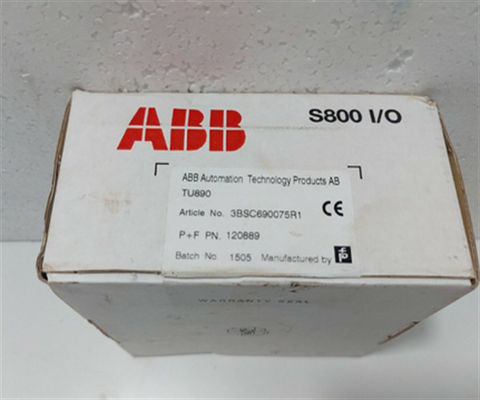 ABB TU890 3BSC690075R1 Unité d'arrêt du module