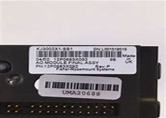 Le module numérique analogique de l'Emerson DELTAV KJ3002X1-BB1 12P0683X072