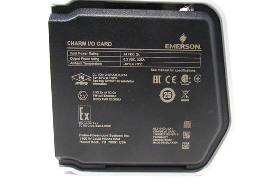 KL2101X1-BA1 Emerson DeltaV Charm carte d'entrée sortie Fisher Rosemount Systèmes