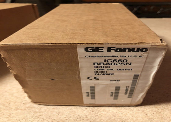 GE Fanuc GE-IP Genius I/O IC660BBA025 est une source de courant analogique de bloc 24/48Vdc avec six sorties
