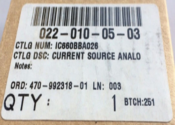 L'IC660BBA026 est un génie bloc I / O. Anciennement fabriqué par GE Fanuc, Emerson Automation