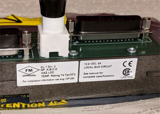 Module d'alimentation redondante Emerson DeltaV 4,3 kg avec compensation de jonction à froid par thermocouple
