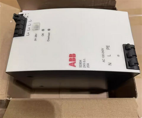 3BSC610067R1 ABB SD834 Appareil d'alimentation en électricité Module d'alimentation en électricité redondant