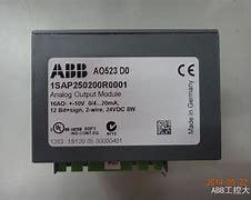 AO523 PLC analogique sortie Auto I O module ABB Nouveau original dans la boîte