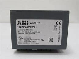 AI523 1SAP250300R0001 ABB Module d'entrée analogique