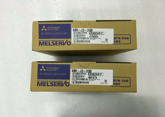 200W Mitsubishi Melservo Servo à courant alternatif industriel MR-J3-20B1 Sortie 170V 1.5A Entrée 200-230V