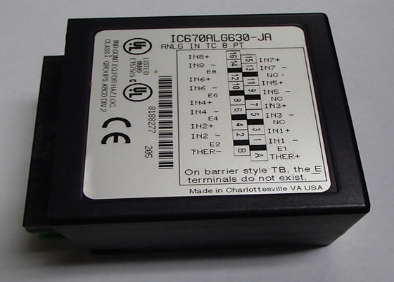 GE Fanuc IC670ALG630 Module d'entrée de thermocouple, signaux pour le traitement intelligent