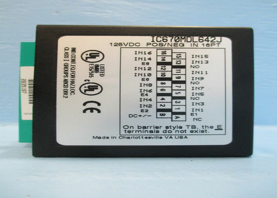 Le module IC670MDL642 est un module de contrôle de champ PLC fabriqué par GE Fanuc