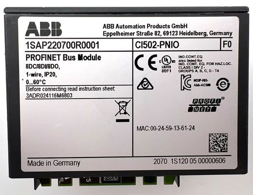 Le module de communication CI502-PNIO 1SAP220700R0001 est de type nouveau