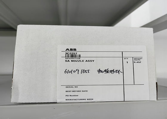 ABB 3C2257, SA NOZZLE ASSY,Pays d'origine: Japon, Pièces détachées,Poids net du produit est de 0,452 kg