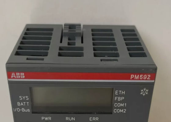 ABB PM592-ETH 1SAP150200R0271 Module de processeur, mémoire de 4 Mo. Module de processeur AC500.