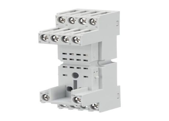 ABB CR-M4SS prise standard pour relais 2c/o ou 4c/o CR-M,La prise CR-M4SS est de la gamme de relais CR-M (miniature)