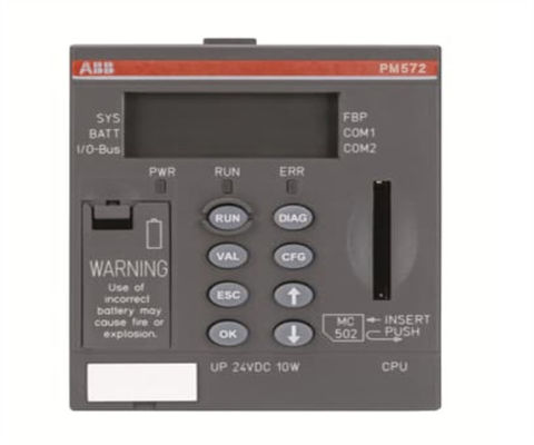 ABB 1SAP130200R0200 PLC, carte SD, fente LCD, module d'affichage PM572