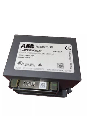 Contrôleur logique programmable PM590-ETH ABB tout neuf dans la boîte