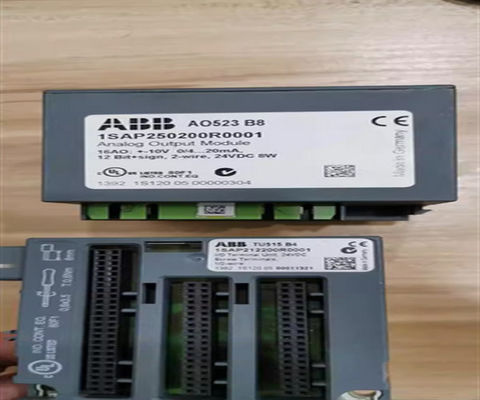 AO523 ABB - Module de sortie analogique 1SAP250200R0001 Module d'alimentation électrique redondant