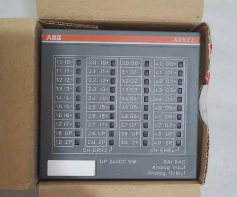 Les moteurs ABB 1SAP250000R0001 AX522:S500 Module d'entrée/sortie analogique