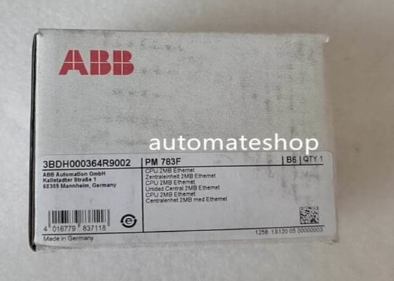 ABB U3BDH000364R0001 PM783F, unité centrale de traitement, 2M 2Mb