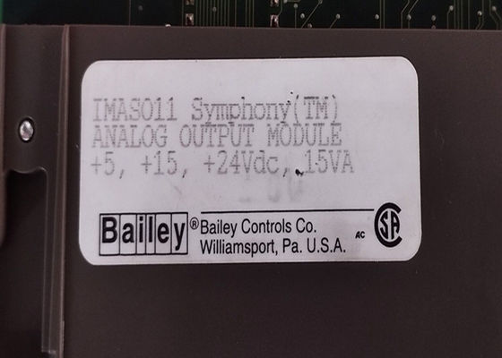 ABB IMASO11, Module de sortie analogique I-O_Module Produit hauteur nette 358,14 mm