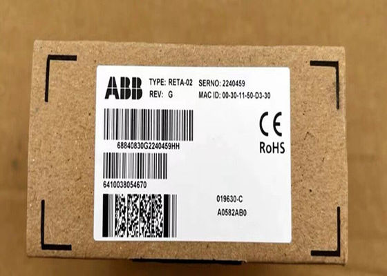 3ABD68840830 RETA-02 Ethernet PROFINET I/O Modbus/TCP adaptateur à des fins de commande