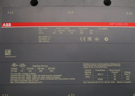 AF1350-30-22-70 Module numérique d'entrée et de sortie du contacteur à courant continu 100-250V 50/60Hz ou 100-250V