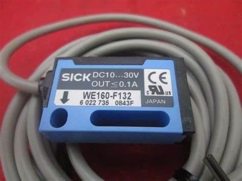 SICK MWS/WE160-F13211 M Portée de détection et options personnalisables