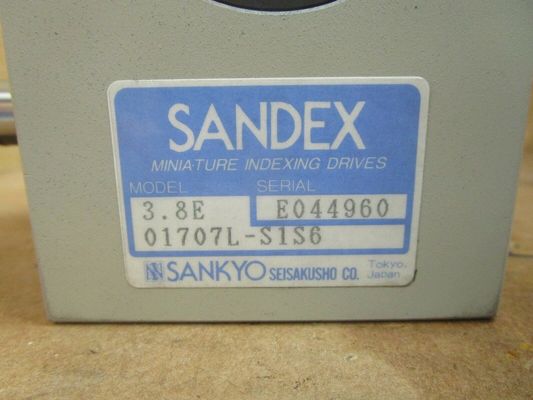 Sanko 3.8E 01707L Disques d'indexation miniatures Sandex à haute performance