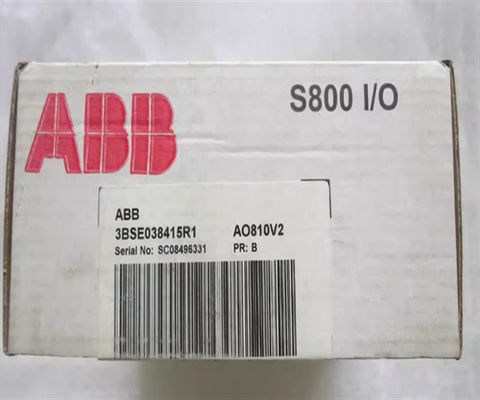 3BSE038415R1 ABB AO810V2 Module d'alimentation électrique à sortie analogique redondant