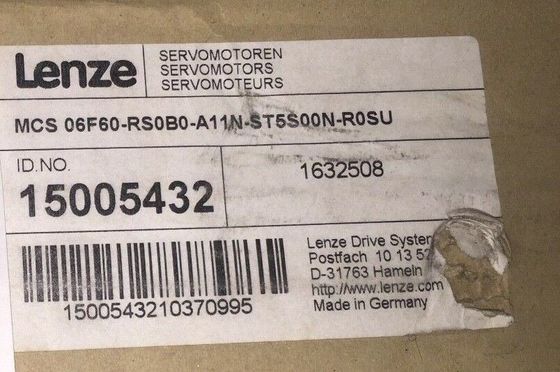 Lenze MCS 06F60-RS0B0-A11N-ST5S00N-R0SU Servo moteur synchrone