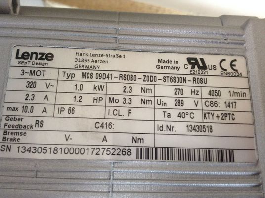 Lenze MCS 09D41-RS0B0-Z0D0-ST6S00N-R0SU est un État membre de l'Union européenne.