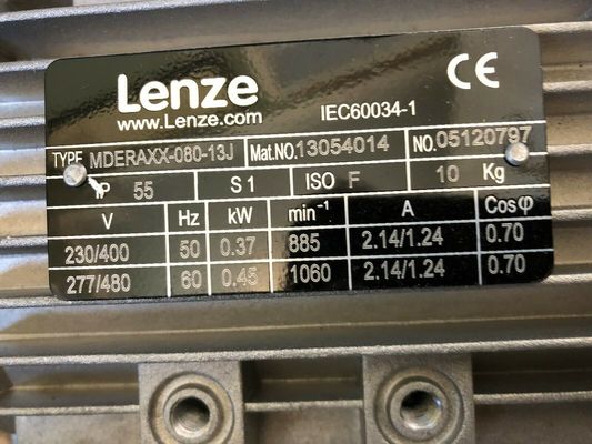 LENZE MDERAXX-080-13J Courant nominal 1,5A Servo-entraînement industriel