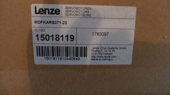 LENZE MDFKARS071-22 Batterie industrielle IP65 avec une vitesse de révolution nominale de 3000