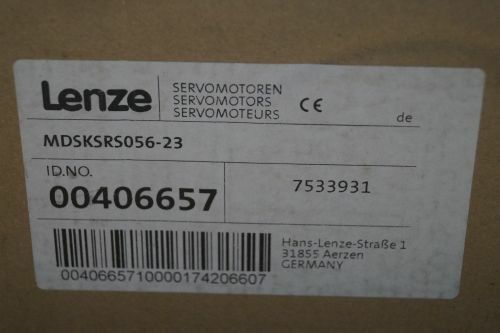 LENZE MDSKSR056-23 Servo-entraînement industriel Voltage nominal 220