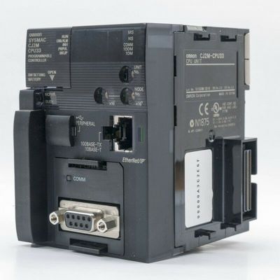 Omron CJ2M-CPU33 Temps d'utilisation du système 270 μs Contrôleur programmable