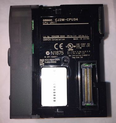 Omron CJ2M-CPU34 Rating de courant 5A Contrôleur programmable